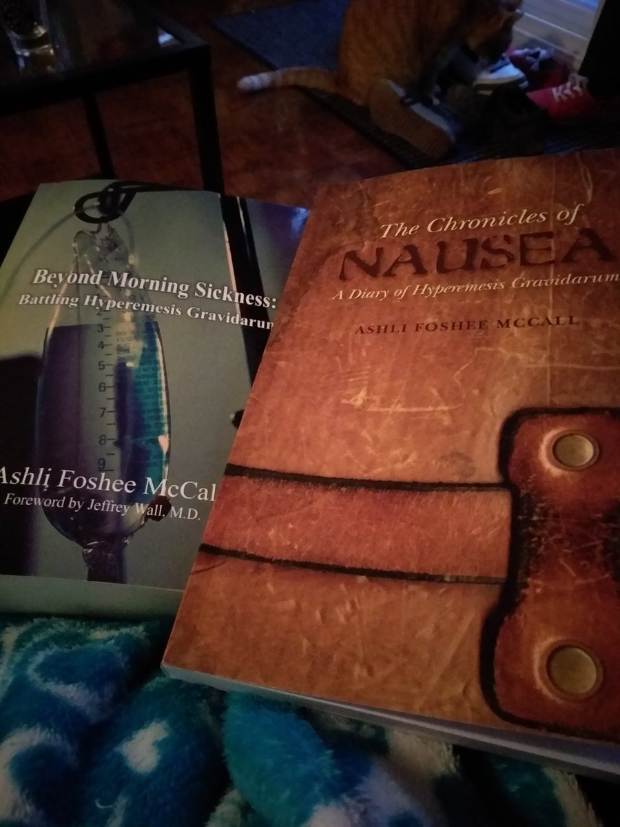 ChearstineXo's tweet photo. A huge thank you to @KarinaAPonce for sending me some reading material to help battle this. #somepeopleunderstand #hyperemesisgravidarum https://t.co/PiIbPAKiZF