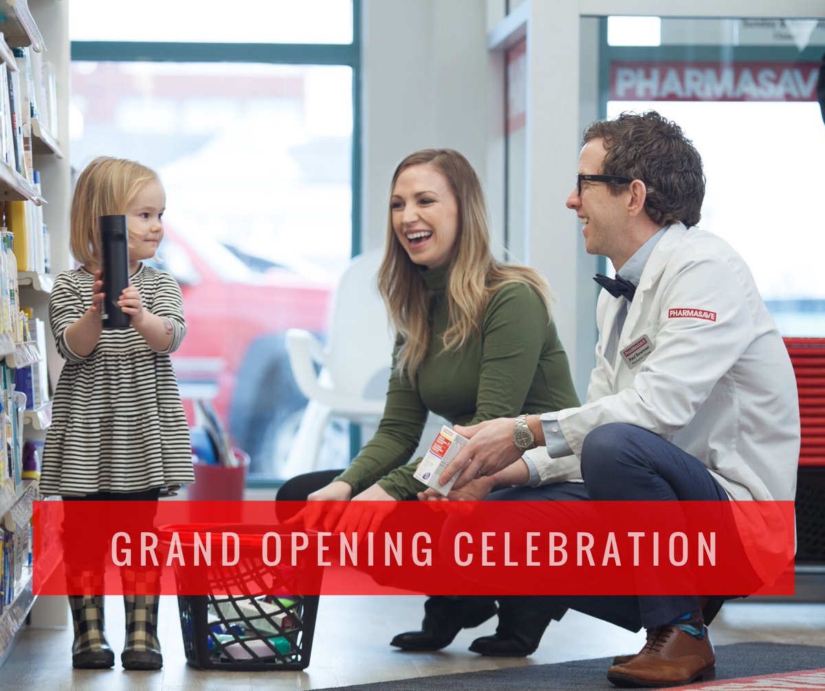 Mark your calendars Fredericton - this Friday we're celebrating our grand opening - prizes, giveaways and cake!!