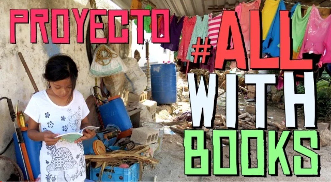 JennRa_Channel's tweet photo. Tatiana nos habla de la iniciativa #AllWithBooks que busca construir una biblioteca para la comunidad maya de Katab👇
https://t.co/gcmNlmPGuy https://t.co/Rd5mubXt1T
