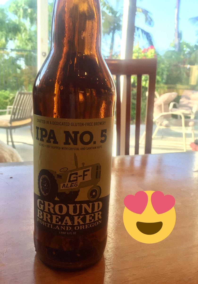 NatalieBering's tweet photo. I found my favorite #GF beer in North County San Diego!🍻Thank you @GroundBrkrBrew and @HWC1965! #celiacawarenessmonth https://t.co/AfVJfRv9Qw