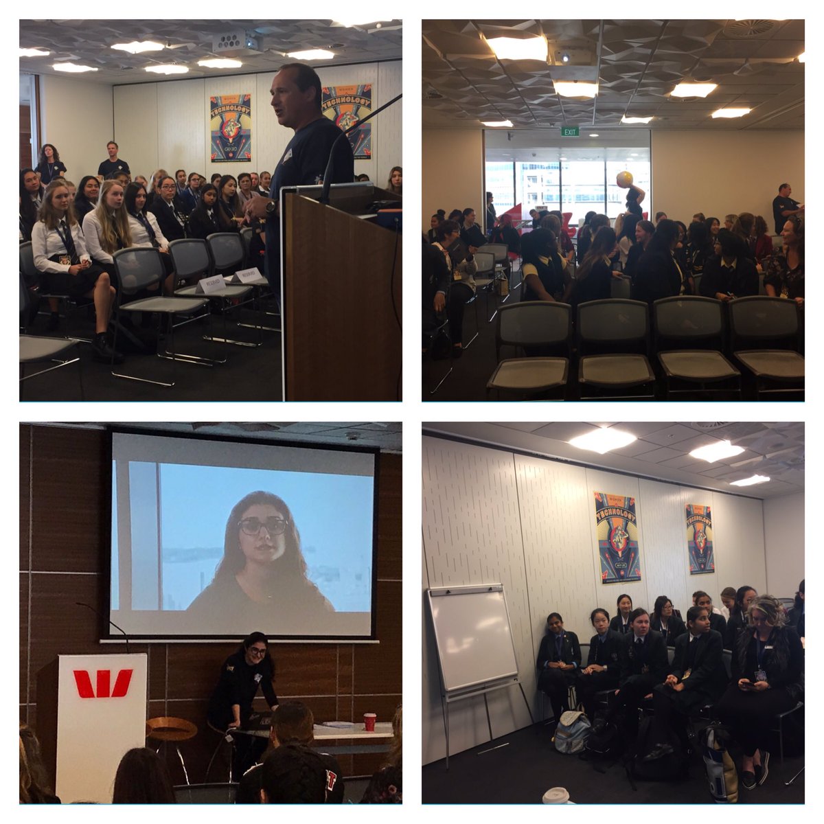 SabaBigTechFan's tweet photo. Another amazing event by Westpac NZ! showing young girls what its like to work in tech at Westpac @DawieO @WestpacNZ #Techweek17 #Techgirl https://t.co/iKD67gQ2WB