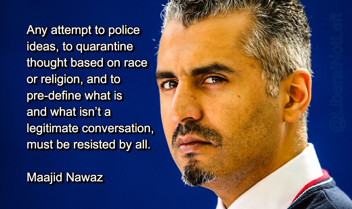 LiberalNotLeft's tweet photo. Identity politics divides us. Political correctness censors us. 

#FreeSpeech #MaajidNawaz https://t.co/kmc4AWInKD