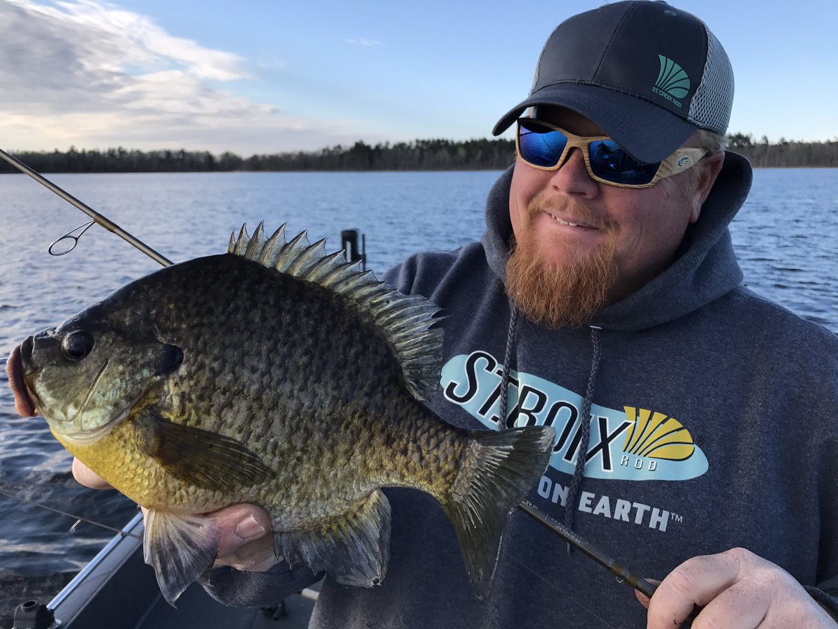 Brian Bro Brosdahl is counting the minutes, and the bull bluegills, until the Minnesota walleye opener. Just a few more days!