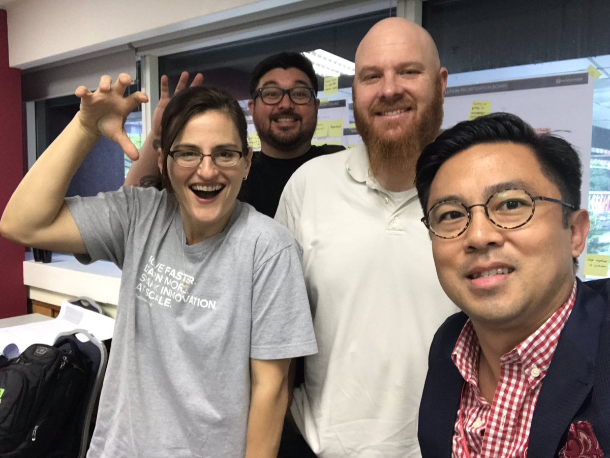 mr_gadget's tweet photo. Great to have some of the best #LeanInnovation Coaches in the world back here in #Malaysia with us!  #innovation https://t.co/oQgiux0YPO