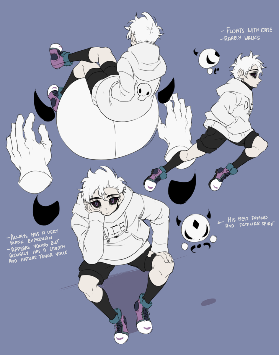 Shioppang's tweet photo. Today I had a thought: What if the Grim Reaper was just an angsty little shota https://t.co/jFBXuFZ0Cx