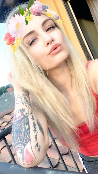 4 pic. Do you follow me on snapchat? missalex420 !! n yes, the blonde is back ? https://t.co/8oIFzCr