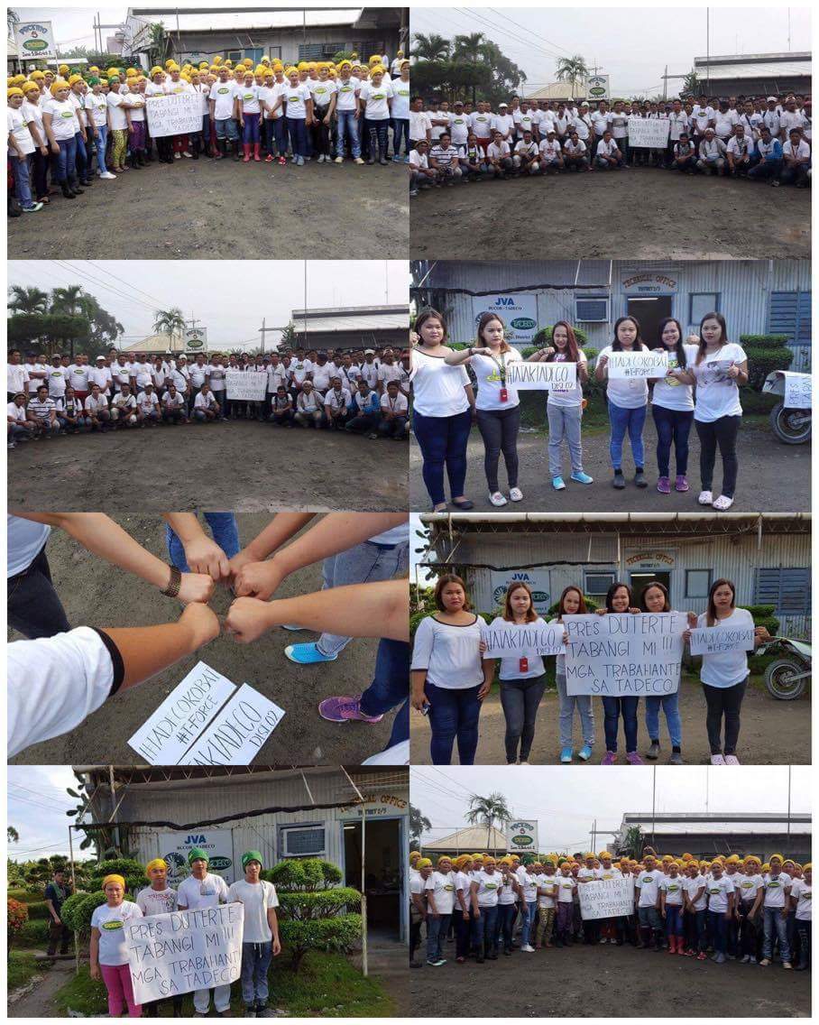 ppaklene10's tweet photo. Unity is our strenght. @tadecokobai  @inquirerdotnet @RRD_Davao 

#TADECOkobai https://t.co/dOSXnFFWE1