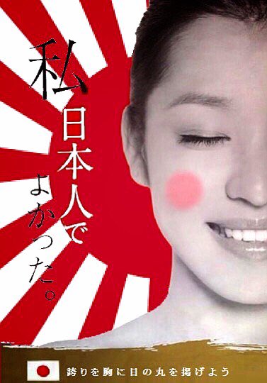 悲報 私 日本人でよかった ポスターの女性 日本人ではなかった 2 無断転載禁止 C 2ch Net