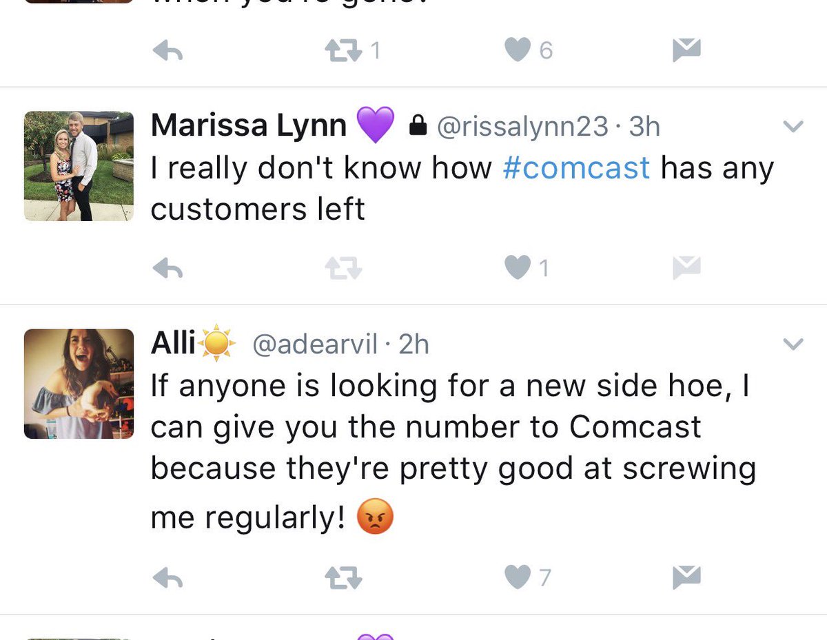 laurtowler's tweet photo. @rissalynn23 @adearvil looks like Comcast sucks.. haha https://t.co/WPkg1izMns