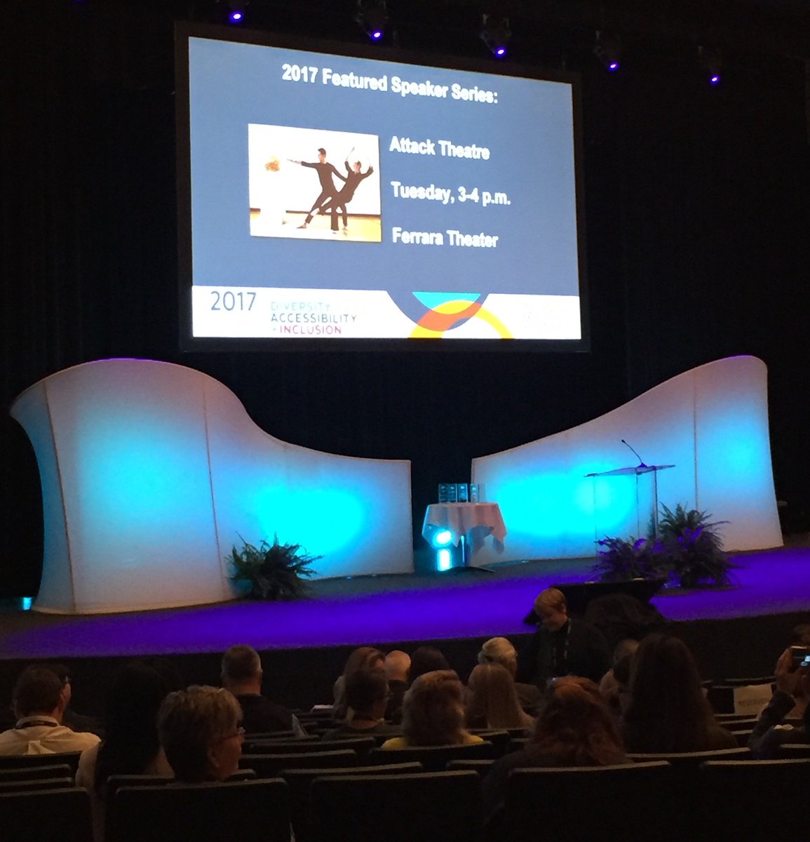 mdelareza's tweet photo. @DCGregStevens @WallaceFdn @taylorarts74 @fraidyaber @AAMers Sad to miss your awesome session.  Will be prepping for the @AttackTheatre Action Lecture at 3pm Tuesday! Will be a great day at #AAM2017 https://t.co/dUX1S1BBBG