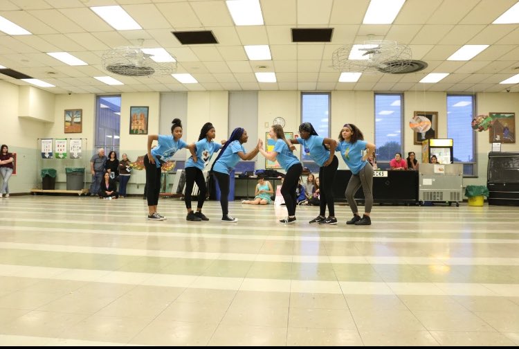 NAHSart's tweet photo. More step dance team!! https://t.co/ECBGrlaHP3