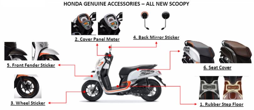 AstraHondaCare's tweet photo. HondaLovers, buat keren All new Honda Scoopy mu yuuk.. https://t.co/9czW1CXLpy