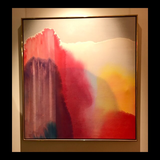 LacyDavisson's tweet photo. Gorgeous painting by Ronnie Landfield at #FindlayGalleries #NYC #galleryshow #art #artist #ronnielandfield https://t.co/uOrC55lQfy
