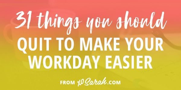 Are you guilty of giving in to any of these distractions? If so, it’s time to crack the whip on your daily routine! bit.ly/xostopdoing