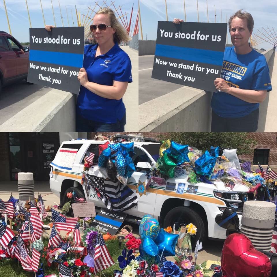 DebbieMule's tweet photo. Rest In Peace and thank  you Officer #burbridge #78-10 https://t.co/CHnj5wO3Qz