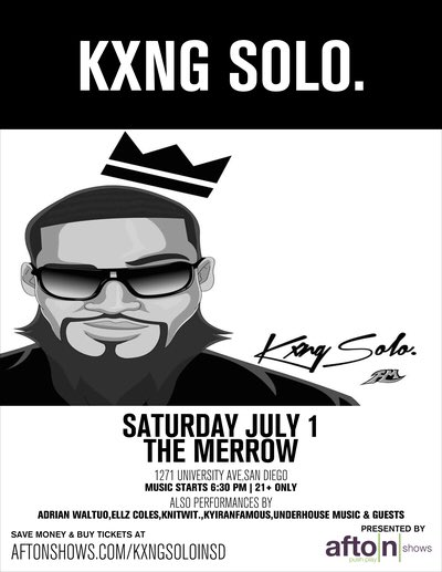 justinbrentk's tweet photo. Don't forget we also have @KxngSolo at #TheMerrow in July!!! https://t.co/cYunGPHOHp