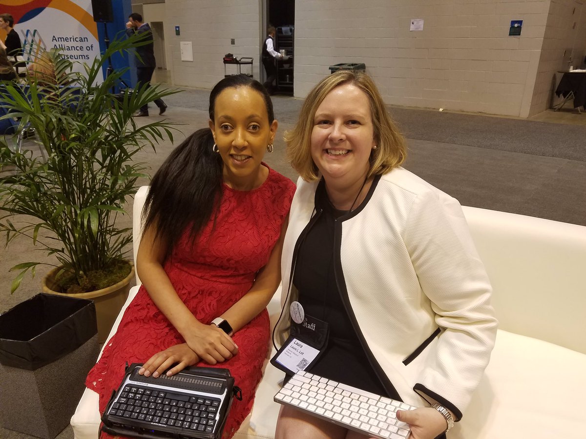 LottLaura's tweet image. Still pinching myself that the amazing Bryan Stevenson AND incredible  @HabenGirma BOTH spoke at #AAM2017 today. Wow...what a day! @AAMers