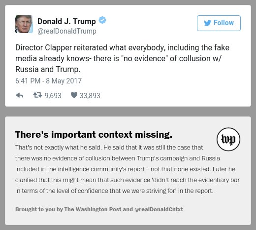 realDonaldCntxt's tweet photo. There's important context missing.
Learn more: https://t.co/S6UV2VRsh9 https://t.co/6ZqVKhoBZA