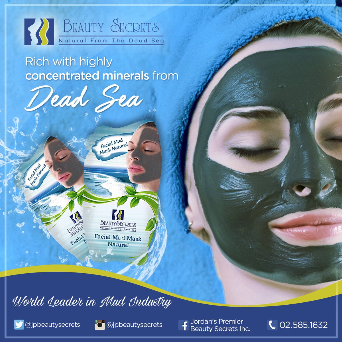 JPBeautySecrets's tweet photo. Facial Mud Mask Natural
This mask is rich with minerals from Dead Sea of Jordan.

♥♥♥
#beautysecrets
#biosea
#biospa
#mudway https://t.co/RjBszxp3es
