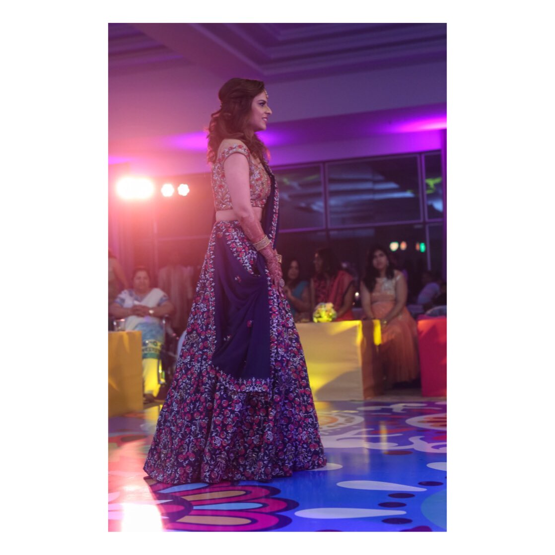 surendribyYC's tweet photo. Client Dairies: Love 😍 #surendriwoman @deepika.sitlani in our #blue embroidered #lehenga for #sangeet function in #Srilanka 🙌🏻 https://t.co/kxZ9ywVYbF