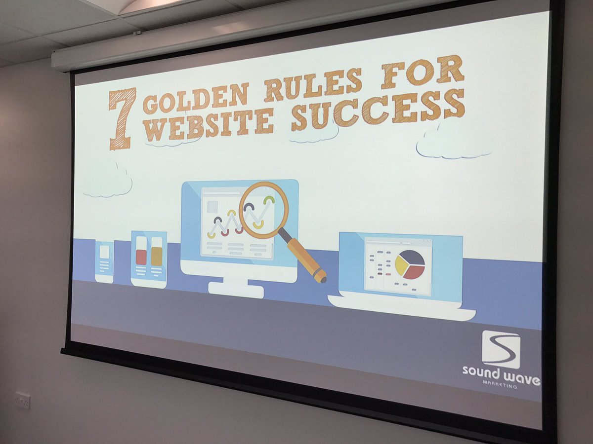 SoundWaveMar's tweet photo. All set and ready to go for this mornings "7 Golden Rules For Website Success" workshop at @Nwes_Premises https://t.co/gLtPkydM8F