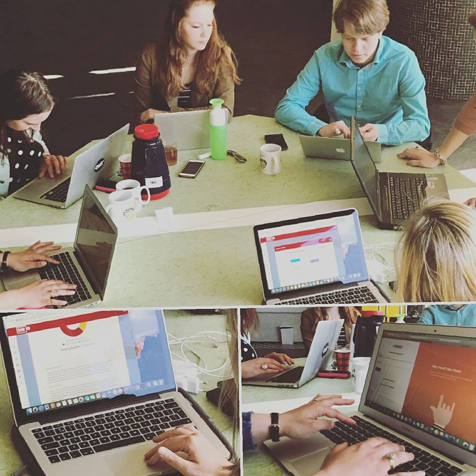 Vandaag zijn we in #Breda bij <a href="/NACnl/">NAC Breda 💛🖤</a>. Weer een leerzame sessie met jongeren die #arbeidsfit willen zijn! #jongeren #R4WNB #arbeidsmarkt