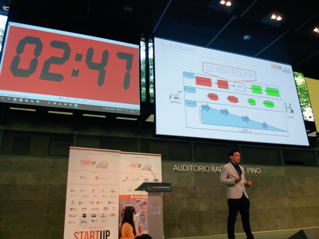 MadridEmprende's tweet photo. Tecnología propia para conseguir leads con @Clienteclick. #SUProgramme https://t.co/RlgTFbAXJw