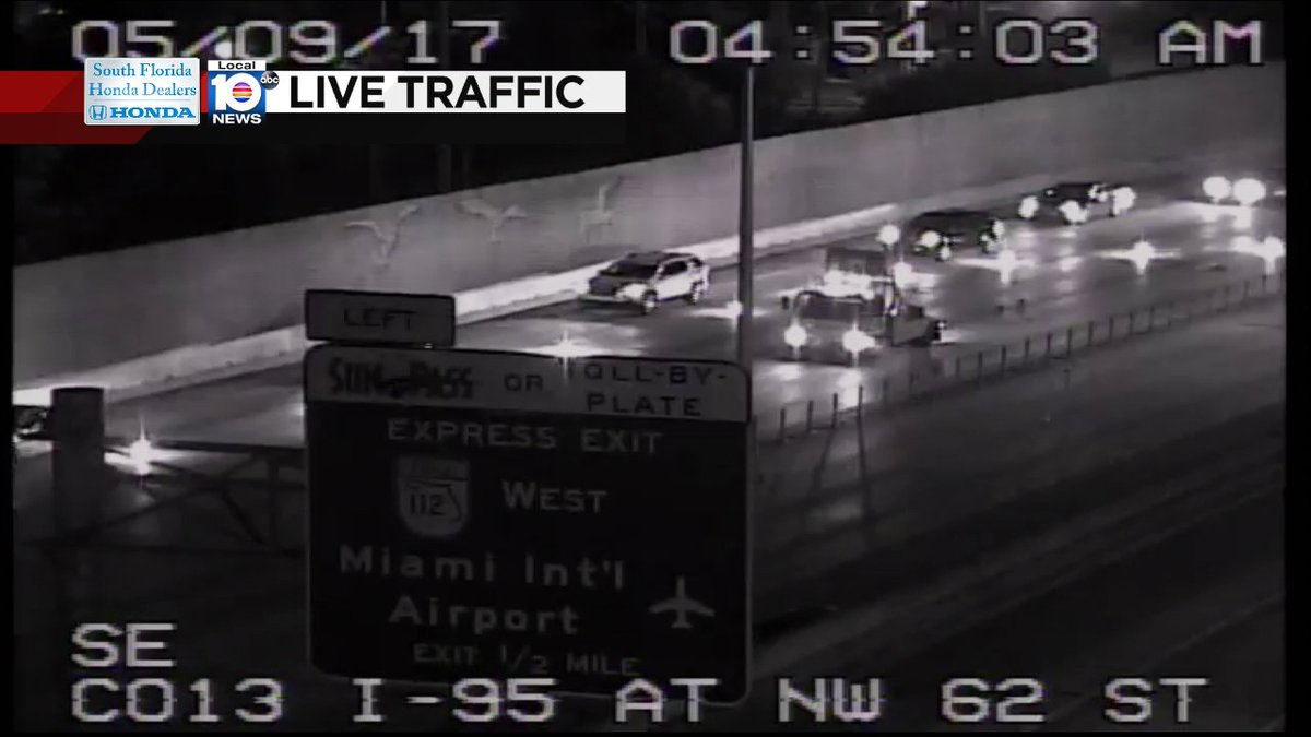 Crash on I-95 NB at NW 62nd St #traffic https://t.co/qiW5it6iNJ