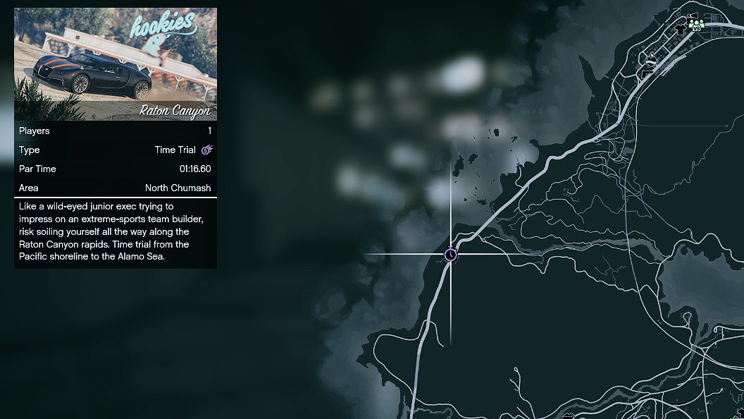 Foxysnaps Gtav News This Week S Time Trial Raton Canyon Gta Gtav Gta5 Gtaonline Gtavonline