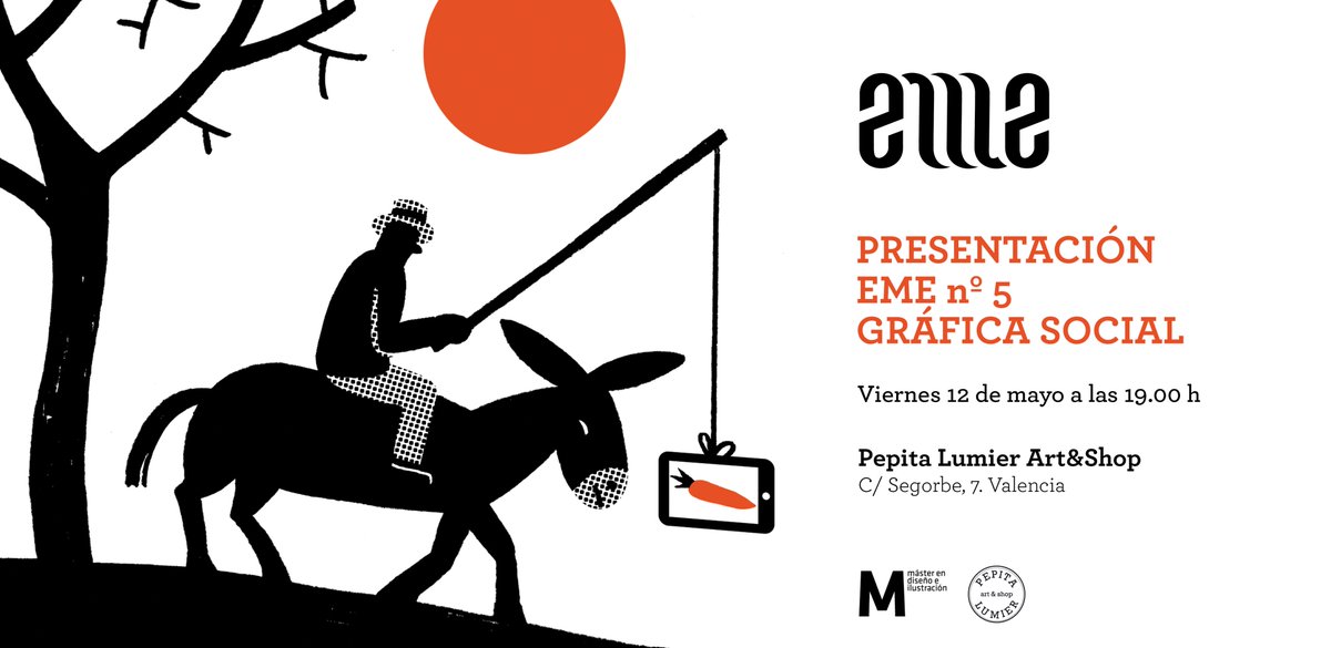 Este viernes a las 19.00 h en <a href="/PepitaLumier/">Pepita Lumier</a> 
Presentamos nuestro número 5: GRÁFICA SOCIAL
¡Estáis todos invitados! :)