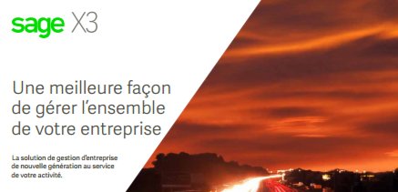 Optez pour une solution de gestion d'entreprise qui s'adapte à votre activité avec #Sage X3 >> bit.ly/2nTWU0k