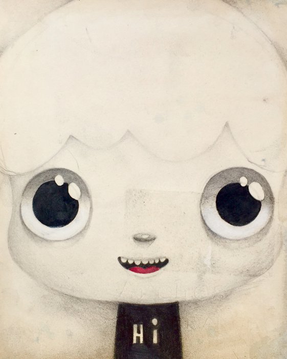"Hi" - Javier Calleja First Solo Exhibition in Hong Kong will start from 13 May to 10 Jun. Welcome to check it! <a href="/aishonanzuka/">AISHONANZUKA</a> #JavierCalleja