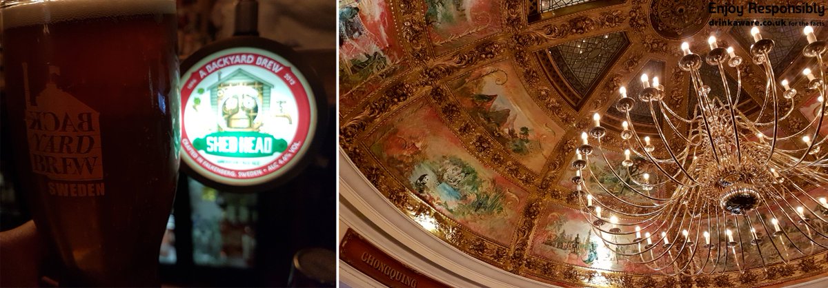 Loving the renaissance vibe <a href="/BruxellesCafe/">Bruxelles Leicester</a> 18+ #BackyardBrew #Leicester #beer