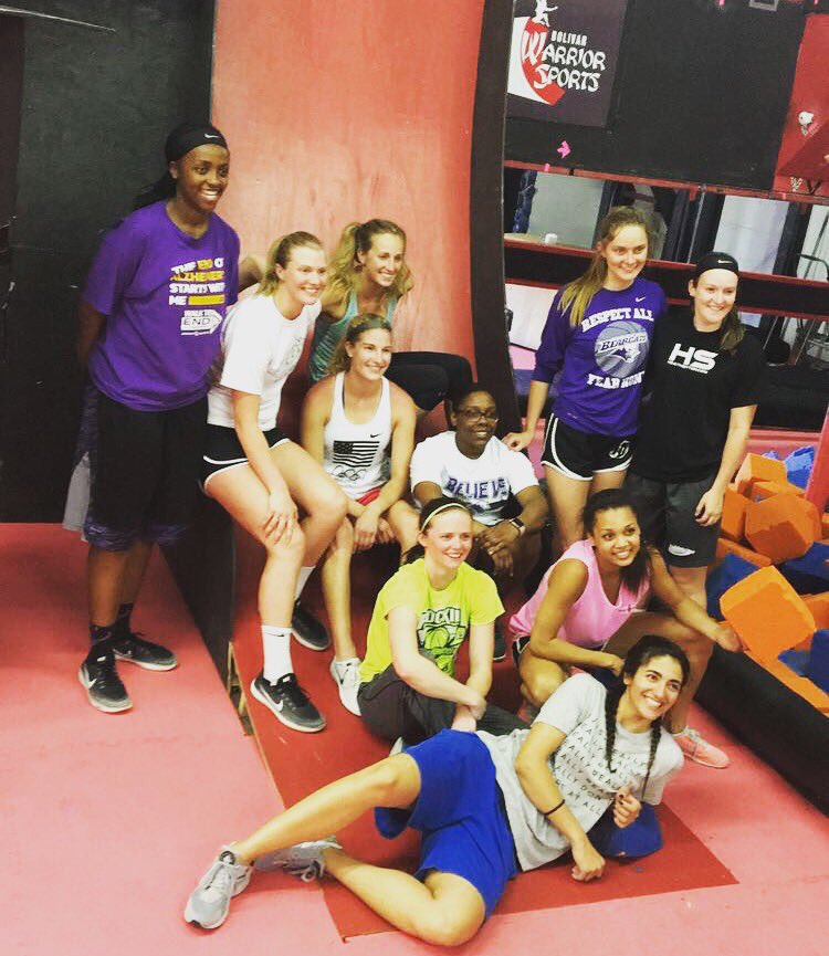 kelseykeizer's tweet photo. Thankful for the journey with this crew! We Pledge to Ache!!!!!! #WorkAintWork #NinjaWarriorFailures #Sbuniv https://t.co/ufsEdFlS0g