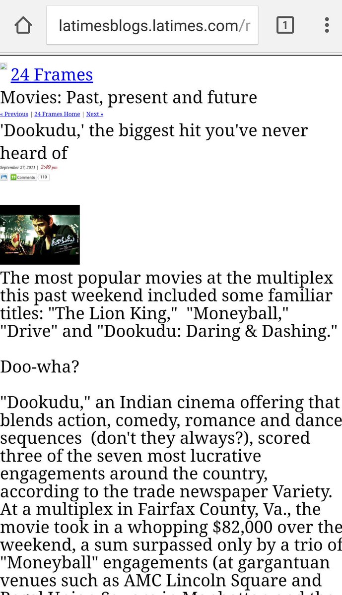 murarigowtham's tweet photo. Appudu #Dookudu #LAtimes ippudu #Baahubali2 #WSjournal #maheshbabu #SSRajmouli 😎 https://t.co/jgdFHH6hTM
