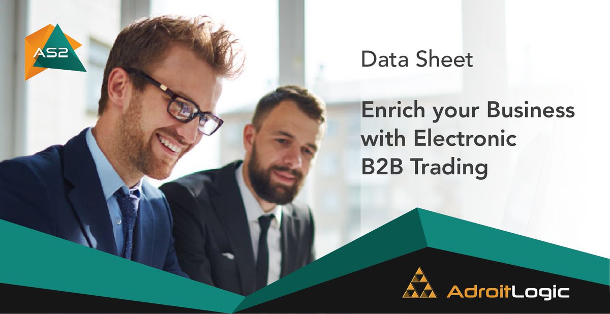 AdroitLogic's tweet image. #AS2Station makes it an ideal partner for organizations looking forward to trading over #AS2 protocol #AdroitLogic
downloads.adroitlogic.com/datasheets/Adr…