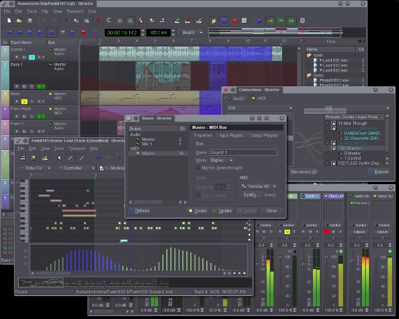 LinuxGuyAround's tweet image. RT @dark_shark: #Qtractor: An audio/MIDI multi-track sequencer #free #software #Linux #resources #guide qtractor.sourceforge.io