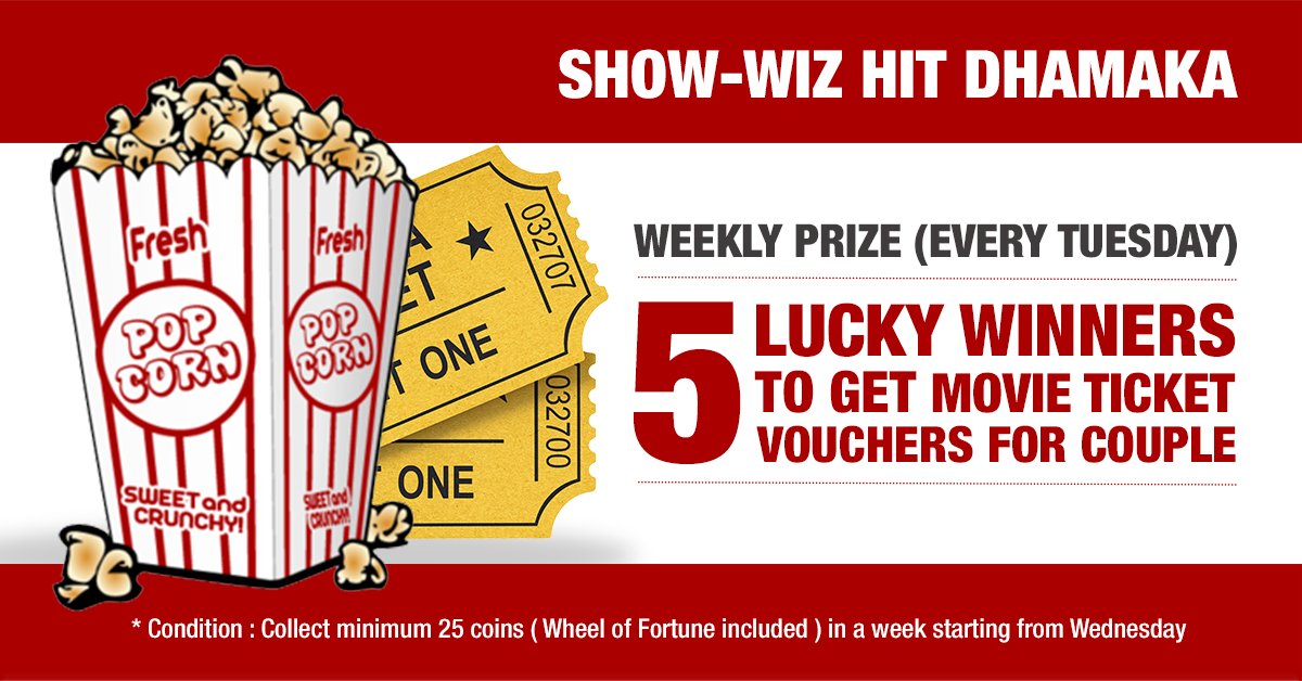 mChampApp's tweet photo. Play #ShowWiz On mChamp & Win Free #MovieTickets #FunContests #LoadsOfPrizes #PlayMore #WinMore https://t.co/JepbhlUNz0