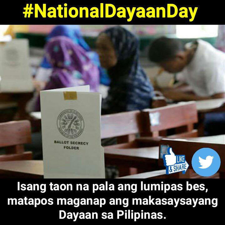 BbMaharlika's tweet photo. #NationalDayaanDay  paki trending po natin sa Twitter

Isang taon na ang nakalipas habang... https://t.co/eCpjGVFF0j https://t.co/IKSILUBOue