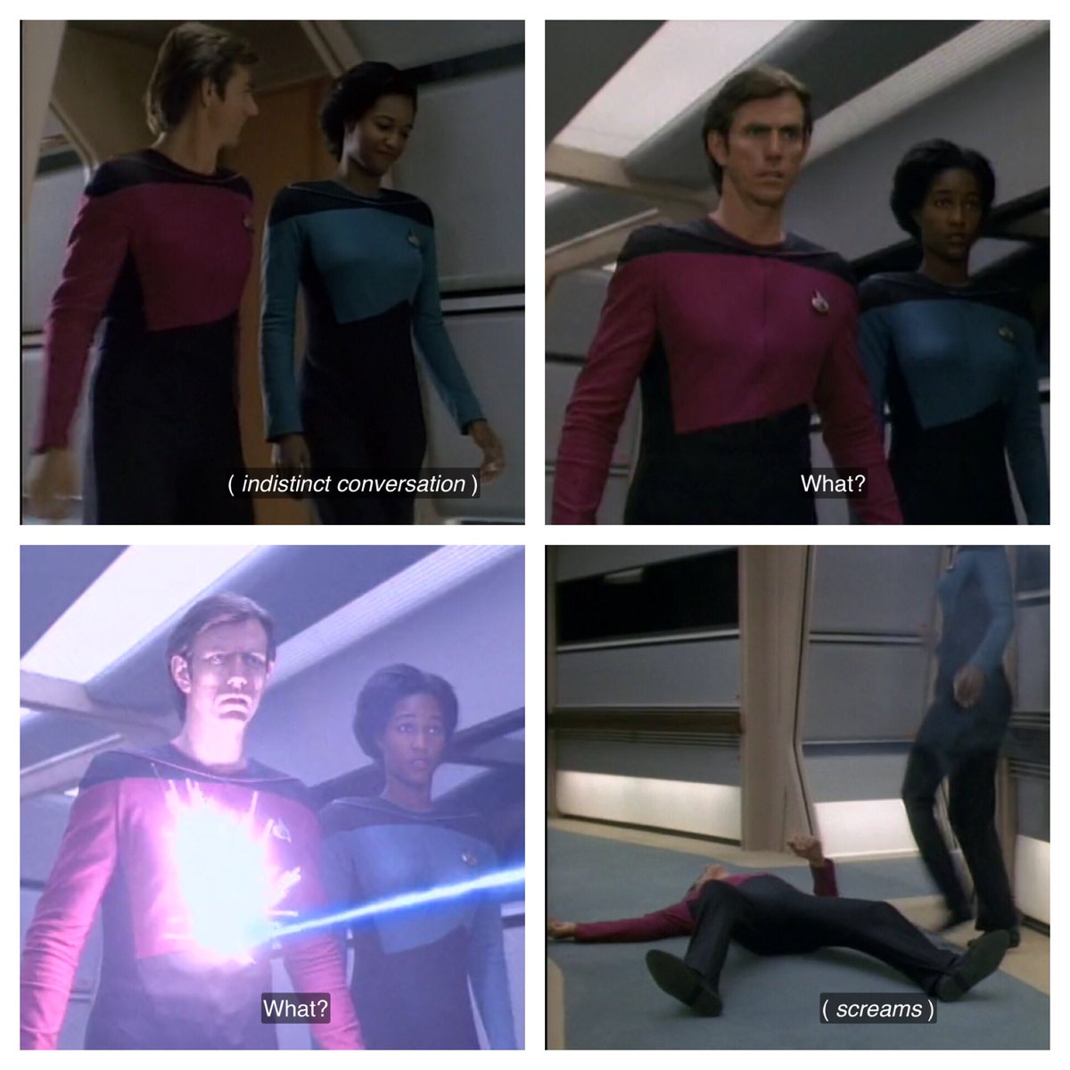 Got another redshirt of the week for ya! <a href="/ScottCollura/">Scott Collura</a> 
Dude was about to get some
The high ground
#startrek #allstartrek