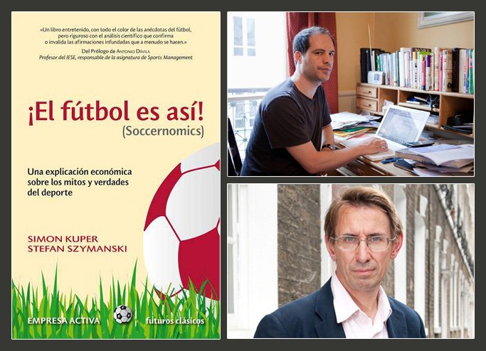 El #fútbol es así (#Soccernomics), explicación económica sobre los mitos del deporte - tokegol ow.ly/4jEi30bo4iR
<a href="/soccernomics/">Soccernomics</a>