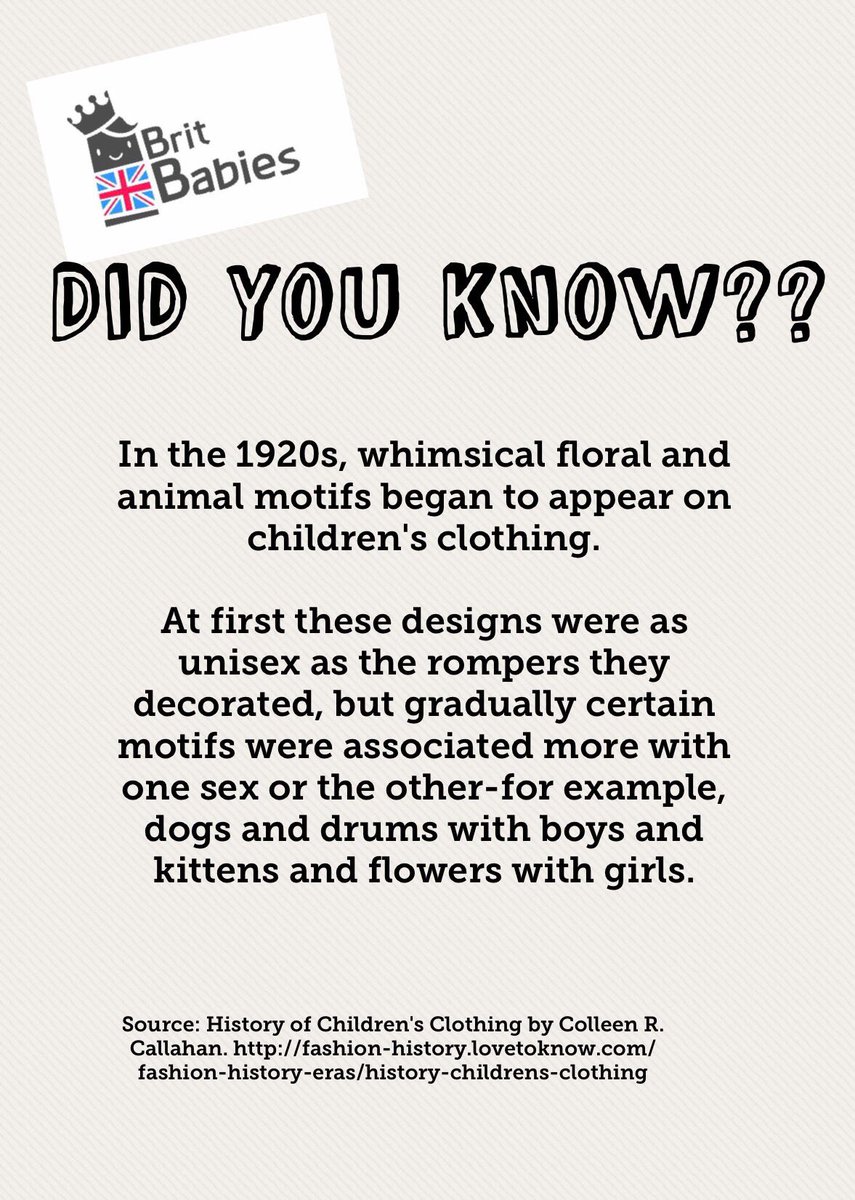 britbabiestweet's tweet photo. Amazing how fashion always goes full circle and unisex designs are ever more popular today. #welovehistory #britishdesigners #britbabies https://t.co/PDpz0FWzqi