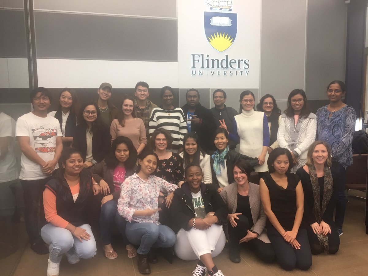 CaraEllickson's tweet photo. 14 out 20 students in my gender analysis intensive class today were @AustraliaAwards Scholaship Awardees. A fab group doing fab gender work https://t.co/8eDah7eYjr