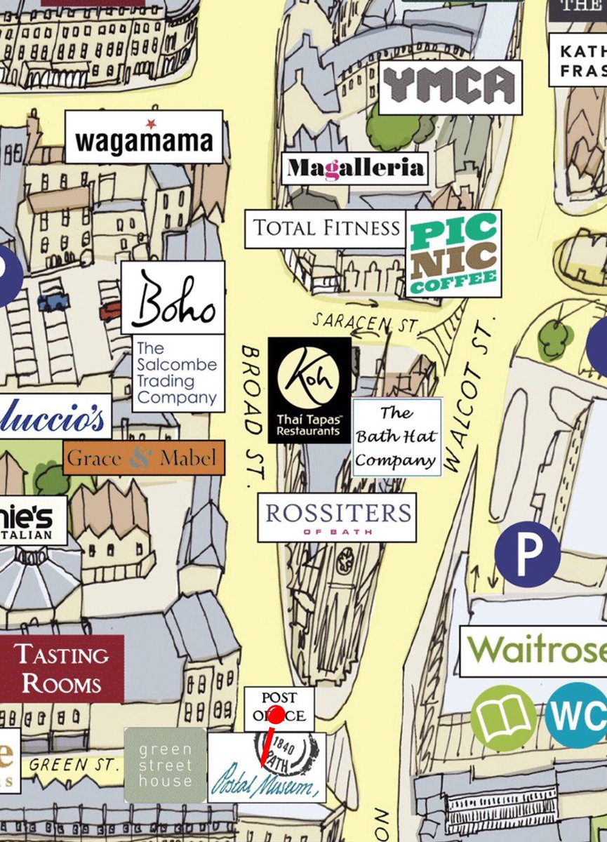 sussedoutmaps's tweet photo. Breaking: new map launching 3rd July. Will you be on the map? DM for more details. #bathsomaps #mapofbath #independentbath https://t.co/7ESIMLU9bj