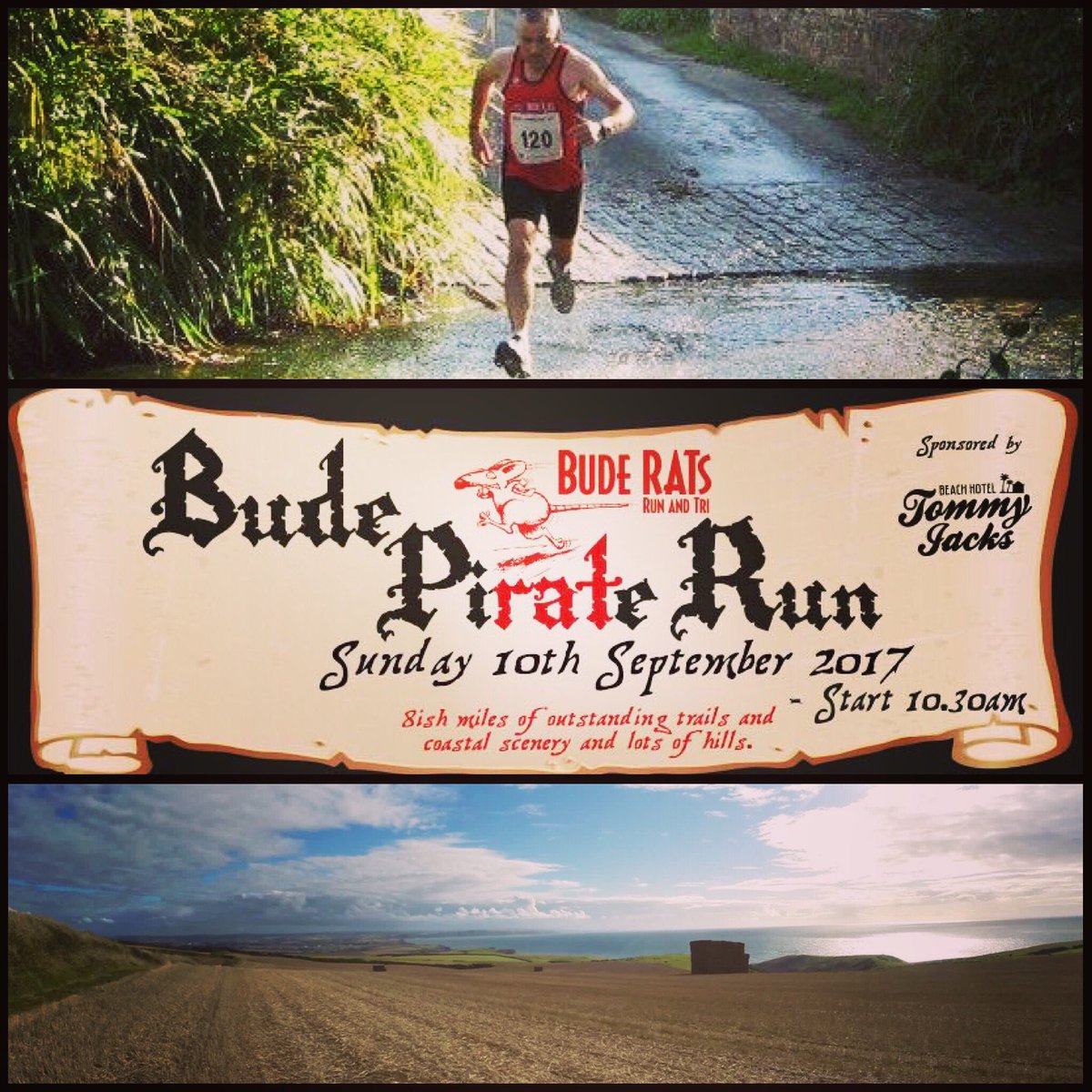 #budepiraterun Walk on water with us! Great view guarantee. Online entry this year at buderats.co.uk #ukrunchat #buderats #run