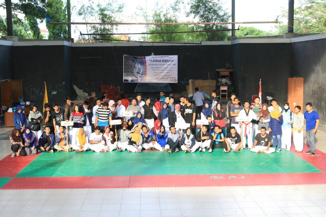 Latihan bersama di UIN SUNAN KALIJAGA