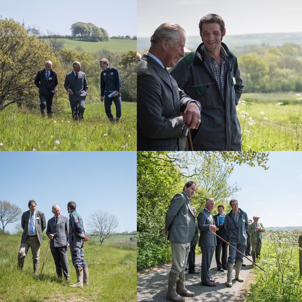 Delighted to photograph #HRHPrinceCharles for <a href="/DorsetWildlife/">Dorset Wildlife Trust</a> yesterday. Splendid sunshine for the wild flower meadows... <a href="/ClarenceHouse/">Clarence House</a>