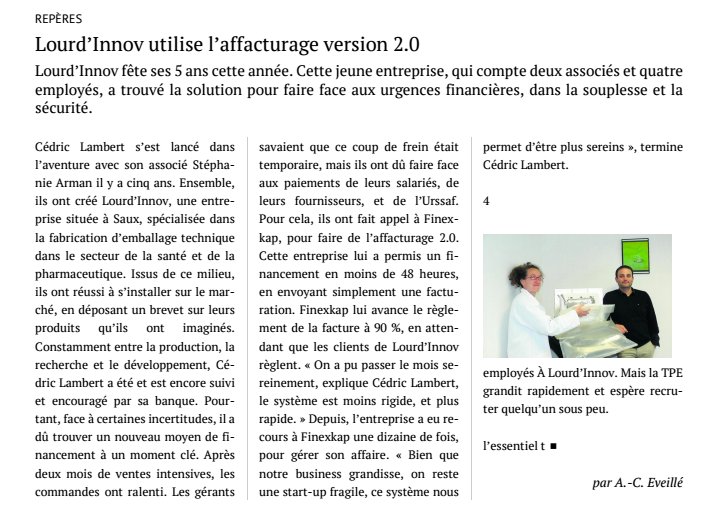 echotraffic's tweet photo. Chez @Finexkap, nous sommes fiers d'accompagner des entrepreneurs qui avancent, prennent des risques, innovent. Bravo! #affacturage #fintech https://t.co/jDgH2ClHNa