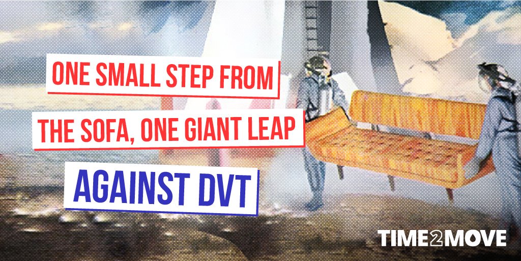 We’re the Thrombo Coaches for the Time2Move Campaign. We’re helping raise public awareness of blood clots by getting people moving. Join us!