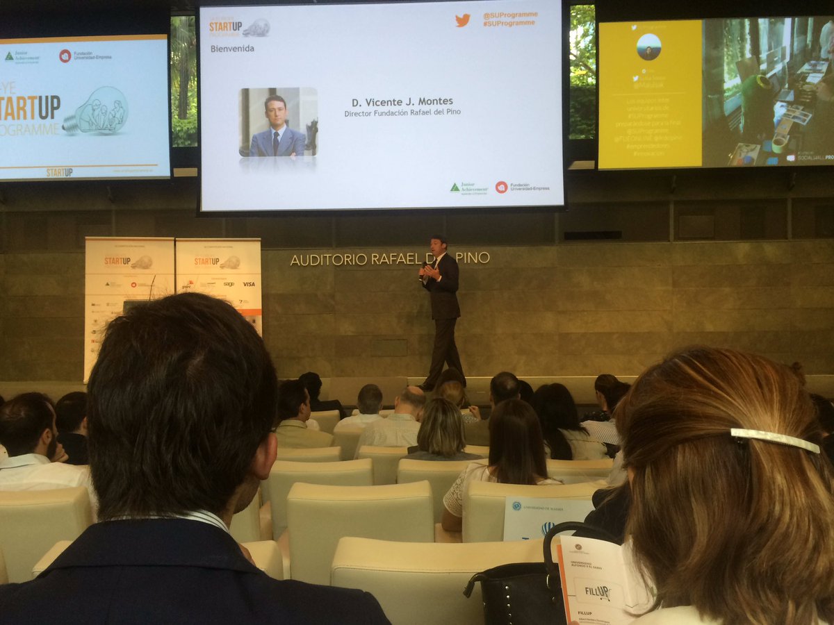 WiiHotels's tweet photo. Ya ha empezado @SUProgramme !!! Suerte a todos los equipos !!! #SUProgramme #startup #startuplife https://t.co/JPnGSd1ZPE